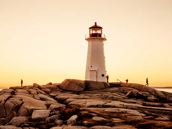 Peggys Cove Leuchtturm Nova Scotia – Atlantikprovinzen Kanada